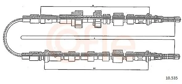 Zamów dziś Cięgło, hamulec postojowy COFLE 10.535