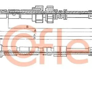 Nowy Cięgło, hamulec postojowy COFLE 10.5351