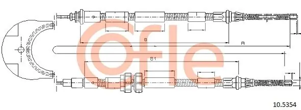 Oferta czasowa Cięgło, hamulec postojowy COFLE 10.5354