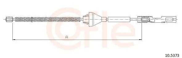 Zamów teraz Cięgło, hamulec postojowy COFLE 10.5373