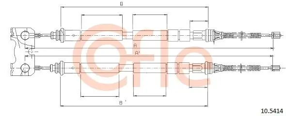 Taniej Cięgło, hamulec postojowy COFLE 10.5414