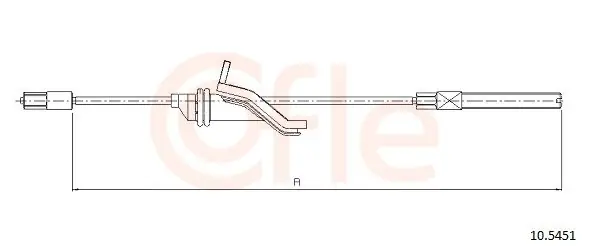 Wybór klientów Cięgło, hamulec postojowy COFLE 10.5451