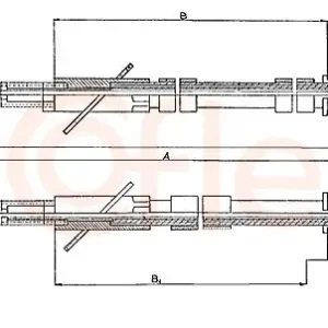 Nie przegap Cięgło, hamulec postojowy COFLE 10.562