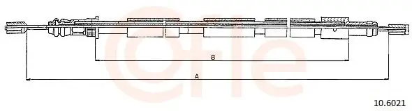 Ostatnia szansa Cięgło, hamulec postojowy COFLE 10.6021