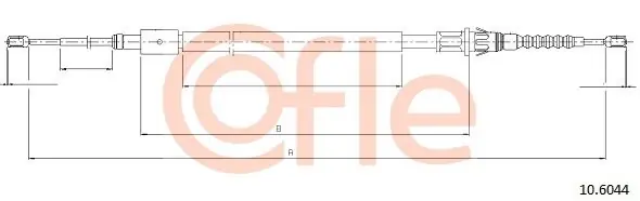 Bezpieczne zakupy Cięgło, hamulec postojowy COFLE 10.6044