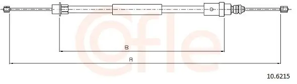 Cięgło, hamulec postojowy COFLE 10.6215 Najlepsza cena