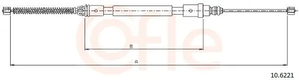 Wyjątkowa oferta Cięgło, hamulec postojowy COFLE 10.6221