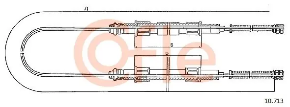Oferta czasowa Cięgło, hamulec postojowy COFLE 10.713