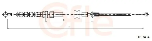Zniżka Cięgło, hamulec postojowy COFLE 10.7434