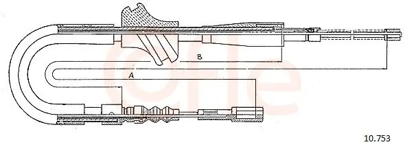 Wybór klientów Cięgło, hamulec postojowy COFLE 10.753
