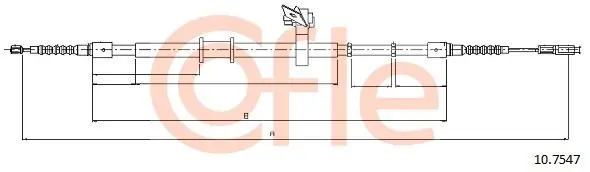 Promocja Cięgło, hamulec postojowy COFLE 10.7547