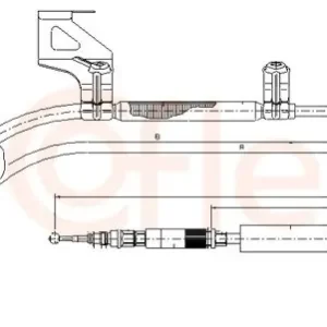 Promocja Cięgło, hamulec postojowy COFLE 10.7586