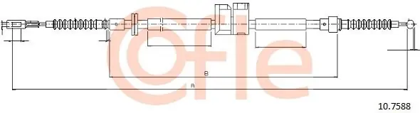 Popularny Cięgło, hamulec postojowy COFLE 10.7588