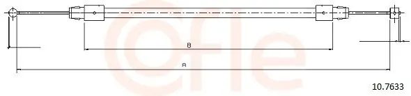 Kup teraz Cięgło, hamulec postojowy COFLE 10.7633