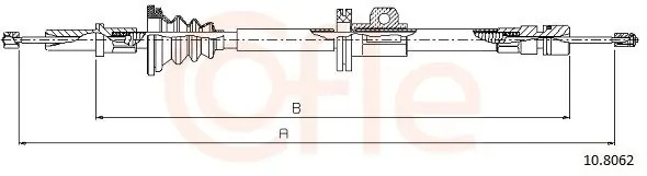 Oferta Cięgło, hamulec postojowy COFLE 10.8062