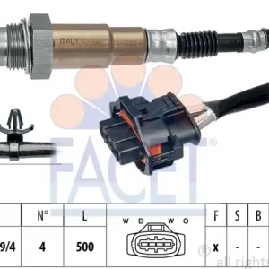 Sonda lambda FACET 10.8065 Dostępne od ręki