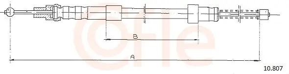 Taniej Cięgło, hamulec postojowy COFLE 10.807