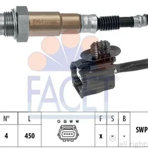Sonda lambda FACET 10.8117 Darmowy zwrot