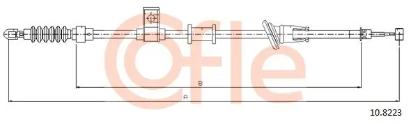 Wyprzedaż Cięgło, hamulec postojowy COFLE 10.8223
