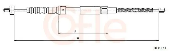 Popularny Cięgło, hamulec postojowy COFLE 10.8231