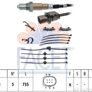 Sonda lambda FACET 10.8374 Cena promocyjna