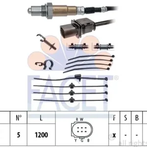Sonda lambda FACET 10.8425 Łatwy zwrot
