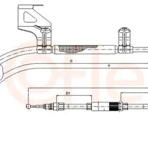 Premium Cięgło, hamulec postojowy COFLE 10.9040