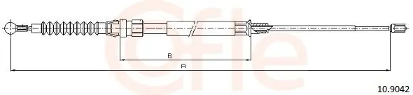 Zniżka Cięgło, hamulec postojowy COFLE 10.9042
