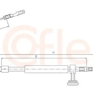 Promocja Cięgło, hamulec postojowy COFLE 10.9464