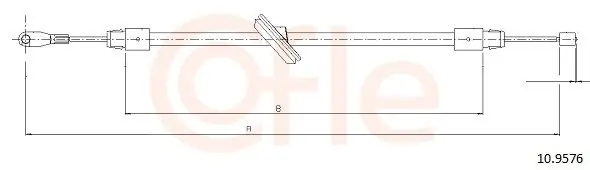Okazja Cięgło, hamulec postojowy COFLE 10.9576