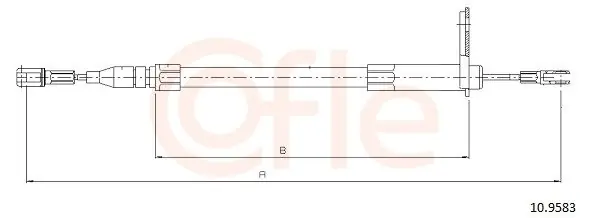Wybór klientów Cięgło, hamulec postojowy COFLE 10.9583