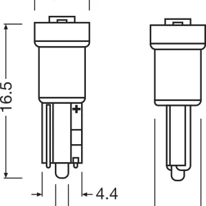 Tani Żarówka, oświetlenie tablicy przyrządów AMS-OSRAM 2723DWP-2BL