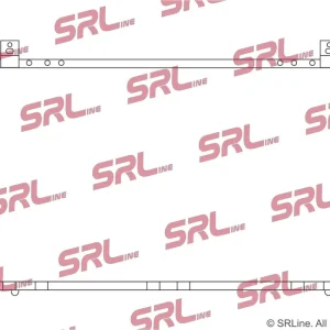 Chłodnica, układ chłodzenia silnika SRLINE 272508-4 Łatwy zwrot