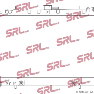 Chłodnica, układ chłodzenia silnika SRLINE 272808-8 Oferta czasowa