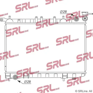 Bestseller Chłodnica, układ chłodzenia silnika SRLINE 272908-3