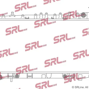 Tylko do końca tygodnia Chłodnica, układ chłodzenia silnika SRLINE 272908-7