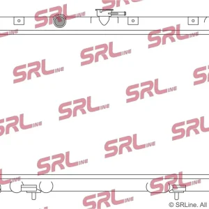 Tylko dziś Chłodnica, układ chłodzenia silnika SRLINE 273408-4