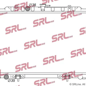 Chłodnica, układ chłodzenia silnika SRLINE 274608-4 Zamów teraz