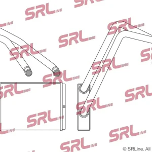 Rabat Wymiennik ciepła, ogrzewanie wnętrza SRLINE 2746N8-1