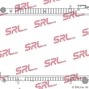 Chłodnica, układ chłodzenia silnika SRLINE 275008-1 Sprawdź teraz