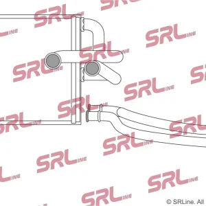 Zamów dziś Wymiennik ciepła, ogrzewanie wnętrza SRLINE 2754N8-1