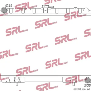 Najlepsza cena Chłodnica, układ chłodzenia silnika SRLINE 276208-2
