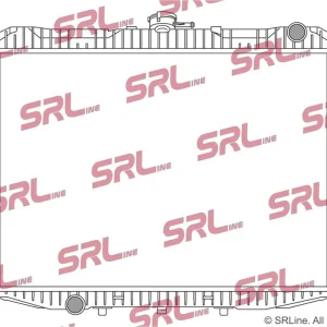 Chłodnica, układ chłodzenia silnika SRLINE 277008-2 Nie przegap
