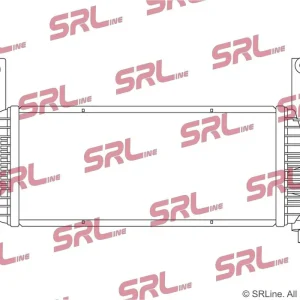 Popularny Chłodnica powietrza doładowującego SRLINE 2782J8-1
