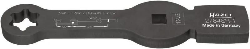 Bezpieczne zakupy KLUCZ UDAROWY OCZKOWY 12-KĄTNY Z 2 POWIE