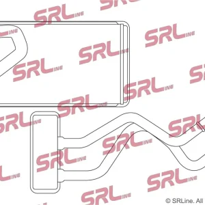 Premium Wymiennik ciepła, ogrzewanie wnętrza SRLINE 2797N8-1