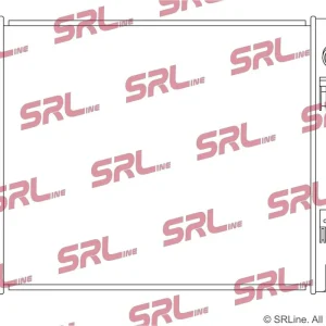 Chłodnica, układ chłodzenia silnika SRLINE 27C108-1 Oferta limitowana