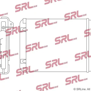 Darmowa dostawa Wymiennik ciepła, ogrzewanie wnętrza SRLINE 2800N8-1