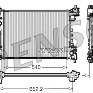Chłodnica, układ chłodzenia silnika DENSO DRM01005 Łatwy zwrot