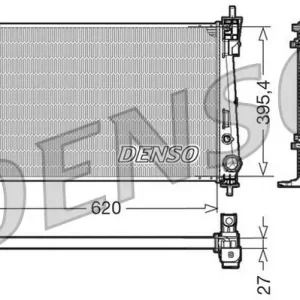 Cena promocyjna Chłodnica, układ chłodzenia silnika DENSO DRM01006